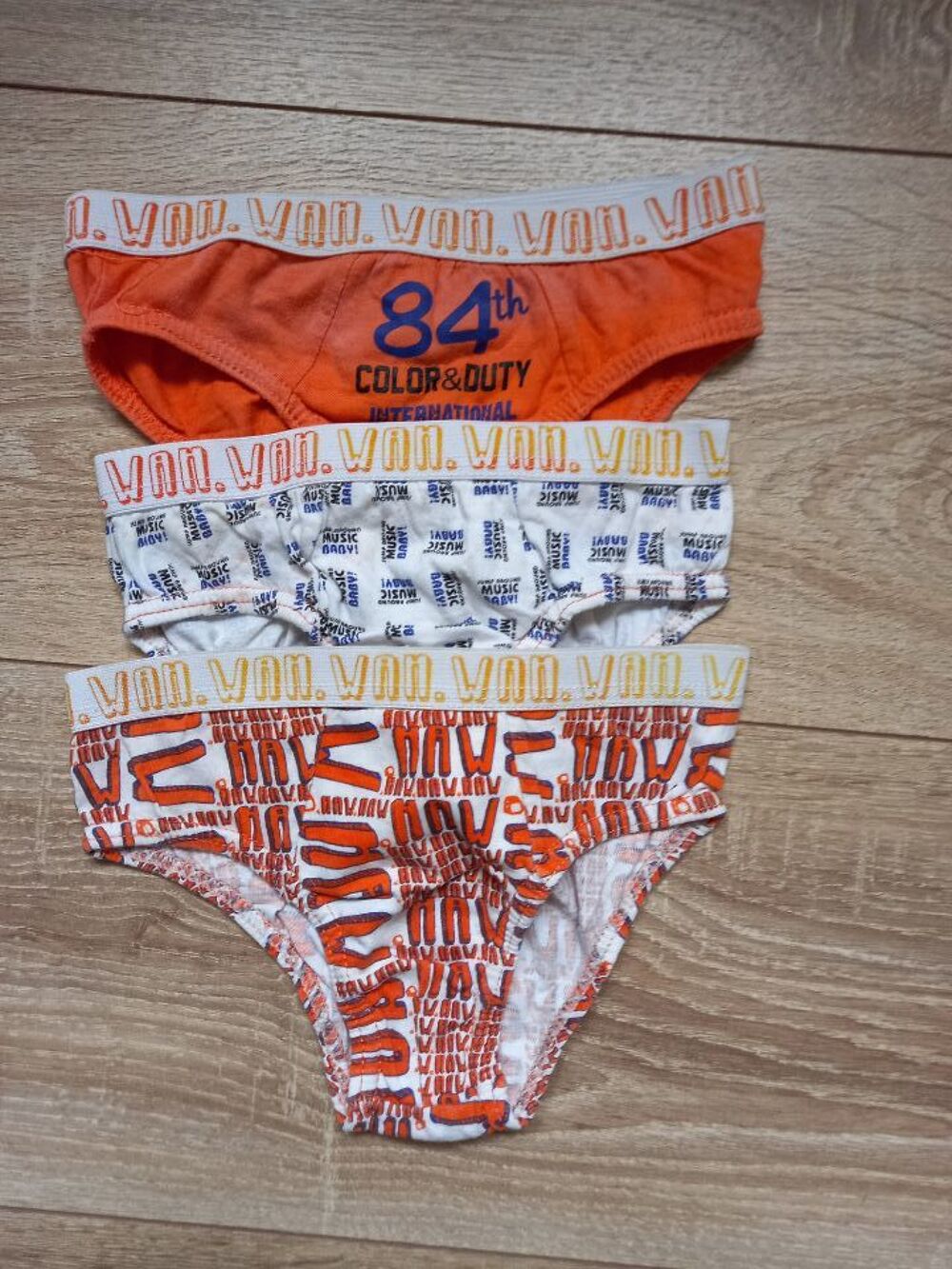 Lot de 3 slips Color &amp; Duty taille 2-3 ans Vêtements enfants