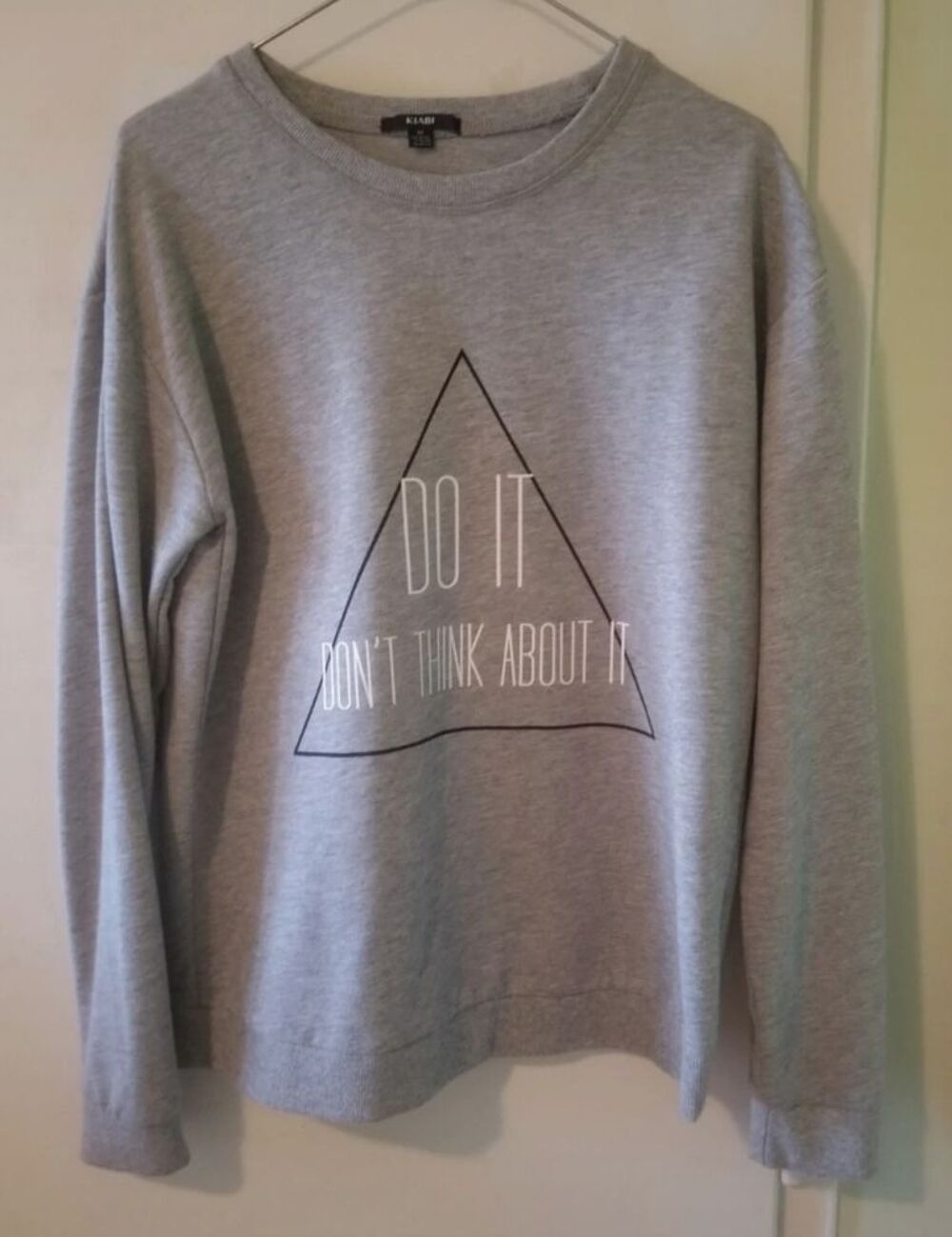Sous-Pull Gris Graver de Kiabi Vêtements