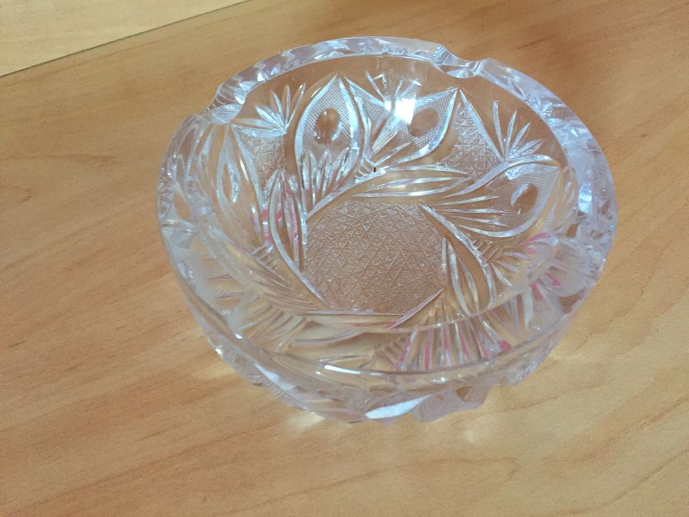 Cendrier en cristal Décoration