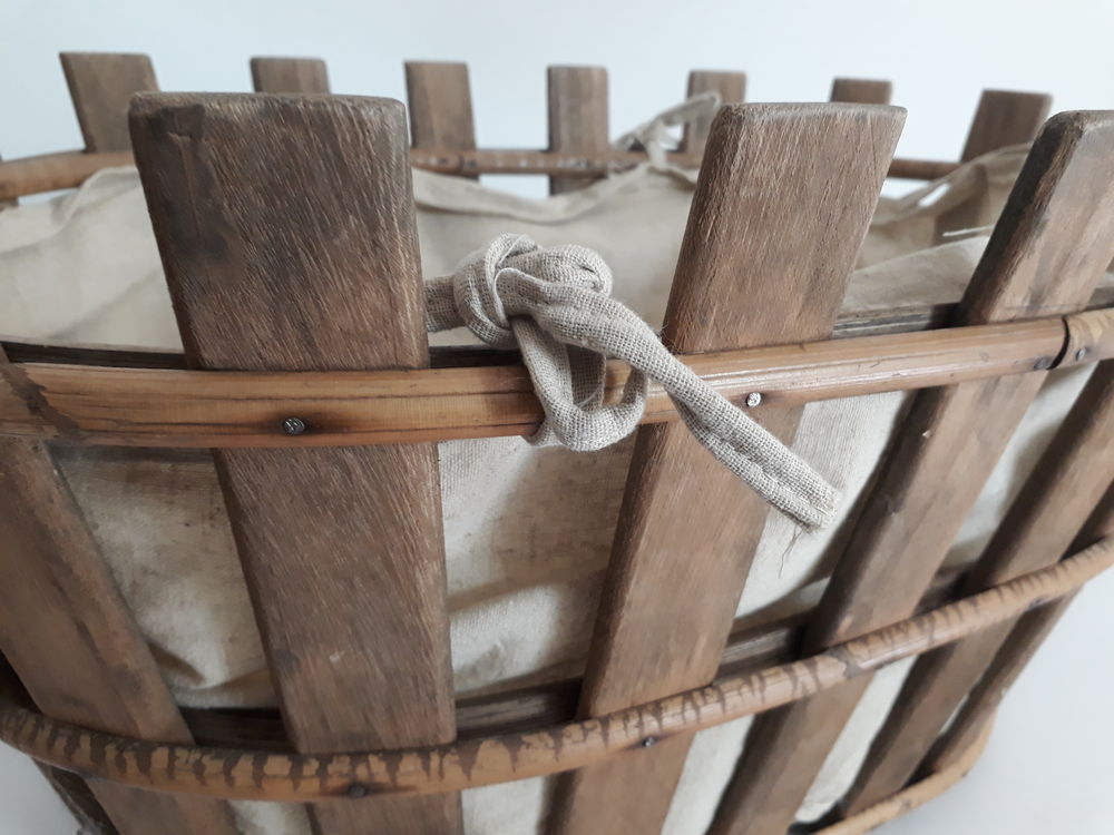 Panier bois Décoration