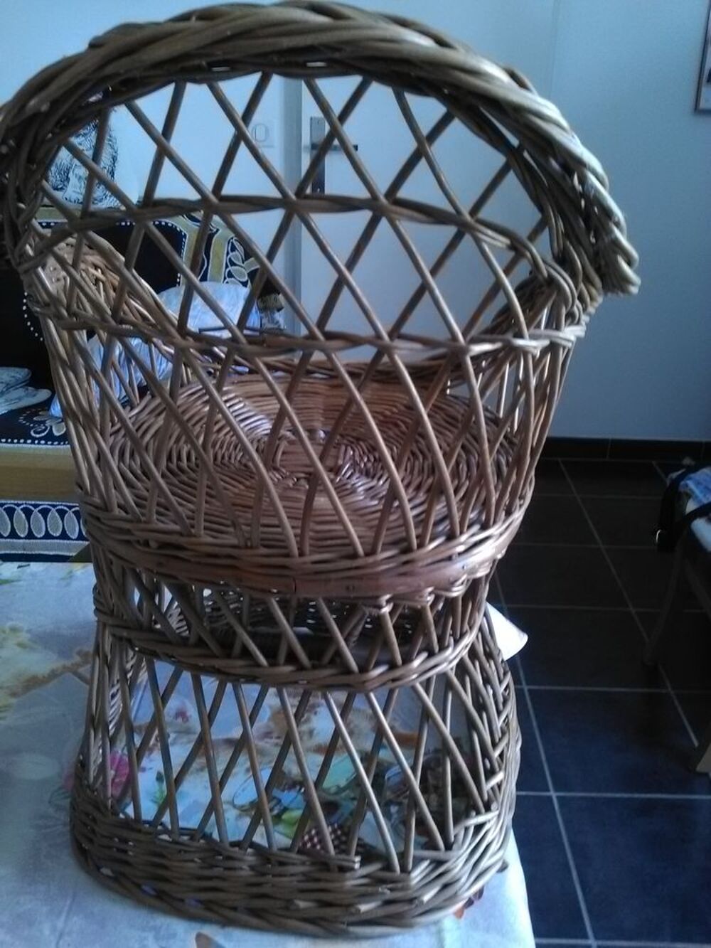 FAUTEUIL EN OSIER POUR ENFANT Meubles
