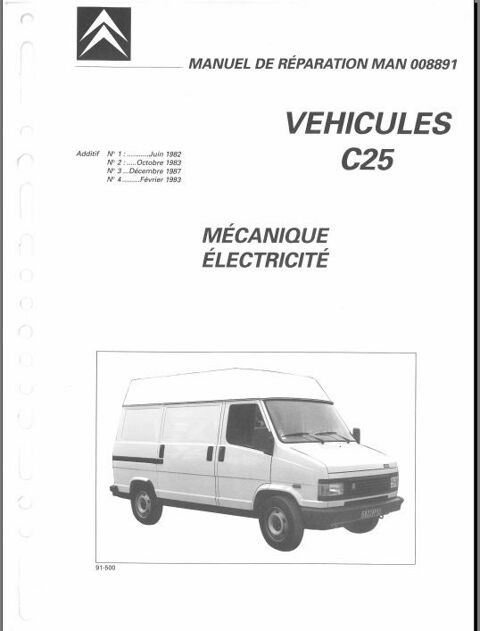 Manuel de rparation Citron C25  Peugeot J5  Renault Trafic et Master 2001 10 Nmes (30)