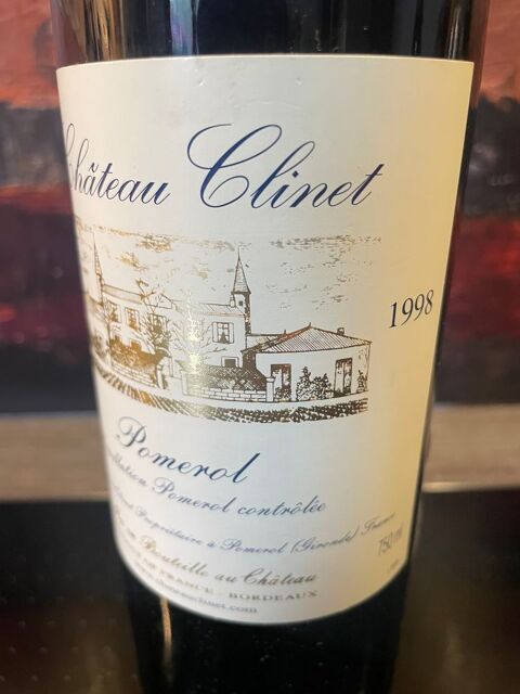 Chateau CLINET 1998 Pomerol Vigneux-sur-Seine (91)