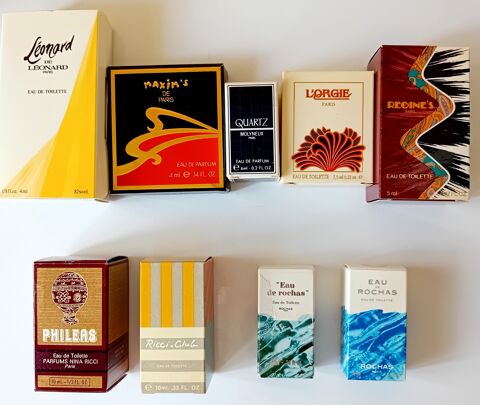 9 miniatures de parfum � 3,50 � 4 Strasbourg (67)