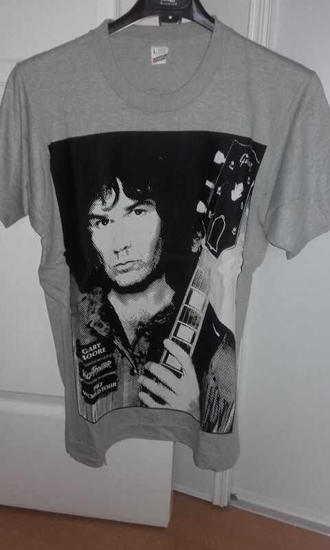 T-Shirt : Gary Moore - Wild Frontier 1987 World Tour - Taill 250 Angers (49)