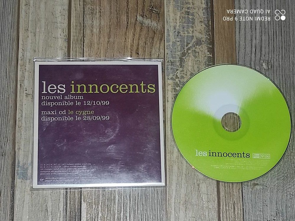 Album CD promo Les Innocents CD et vinyles