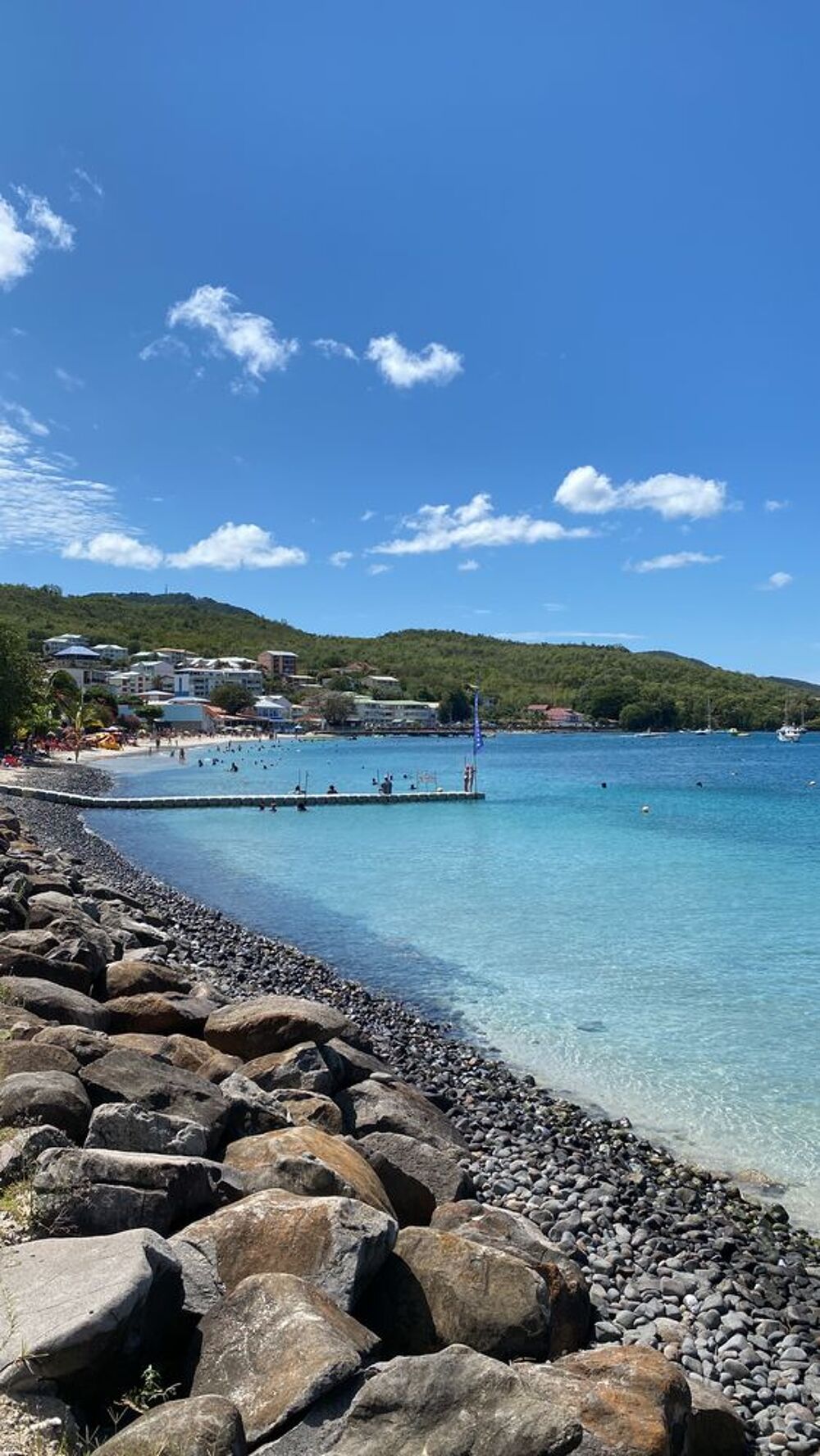 Location Appartement joli T2 avec terrasse sur la plage de l'anse Mitan Les trois-Îlets