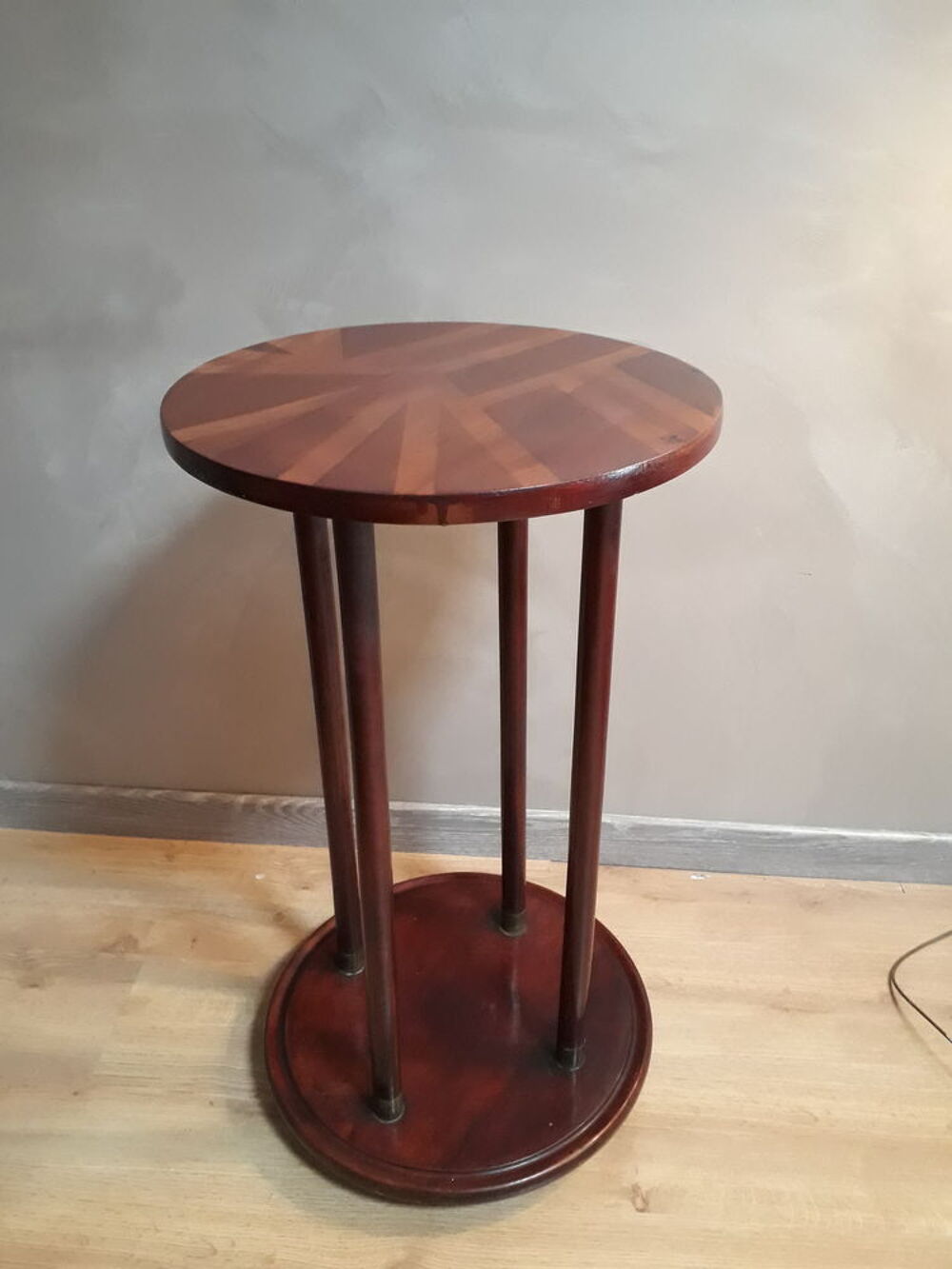 sellettes acajou massif et laiton art deco
Meubles