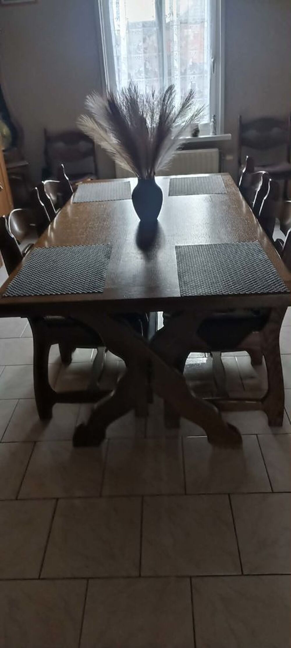 Salle &agrave; manger compl&egrave;te en ch&ecirc;ne ? Table, chaises et meubles Meubles