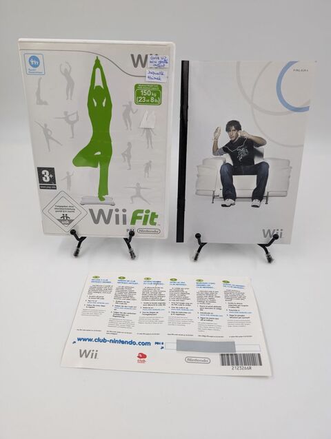 Jeu Nintendo Wii Wii Fit en boite, complet + VIP non gratts 2 Vulbens (74)