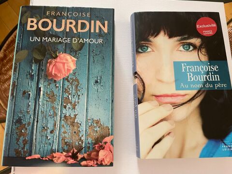 Lot de 2 livres de Franoise Bourdin 12 Chalon-sur-Sane (71)