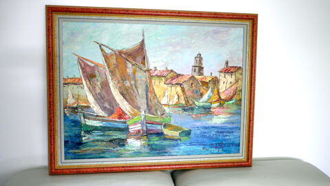 TABLEAU MARINE SUR TOILE 110 Seyssinet-Pariset (38)