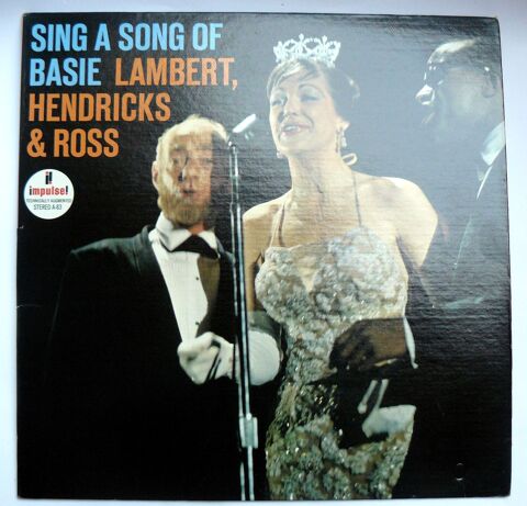 LP LAMBERT, HENDRICKS & ROSS : Sing a song of Basie - 1965 20 Argenteuil (95)