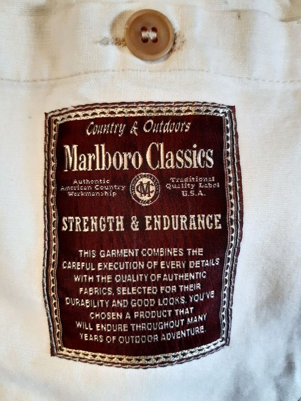 veste homme de marque Marlboro Classics Vêtements