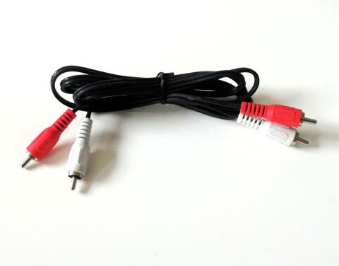 Prise Jack/RCA deux fiches m�les/m�les - 1,55 m neuve 4 Puteaux (92)
