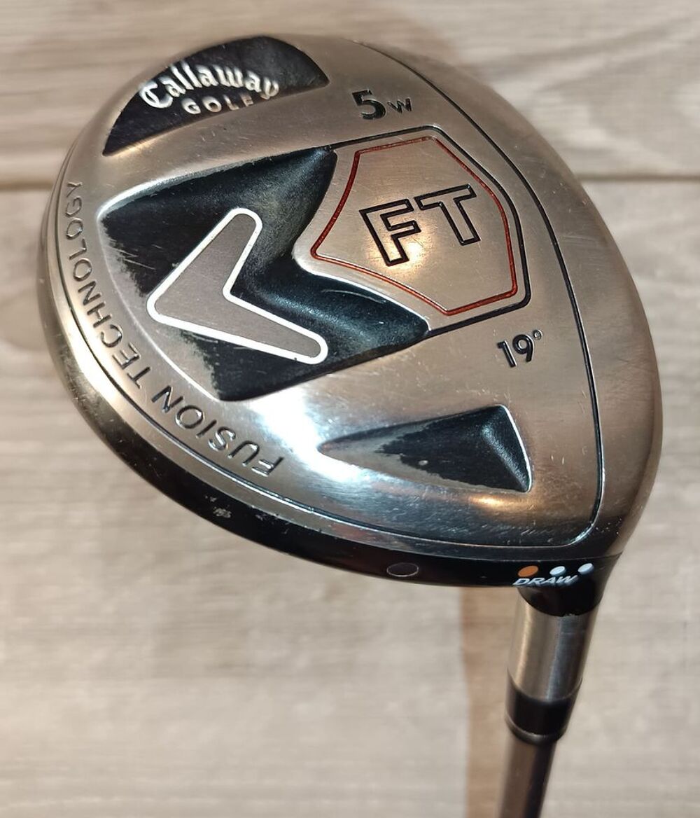 Bois 5 de Parcours de Golf Callaway FT 19&deg; en Graphite Femme Sports