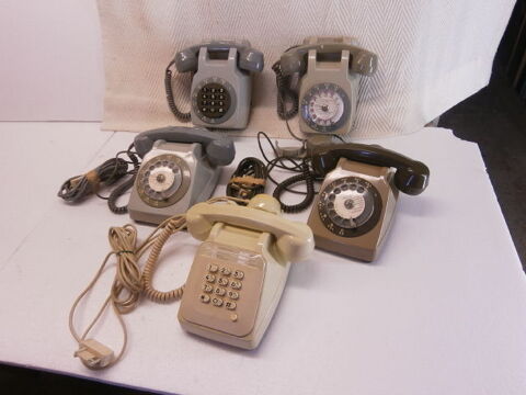 Collection de 5 tlphones et articles de tlphonies 135 Wolxheim (67)