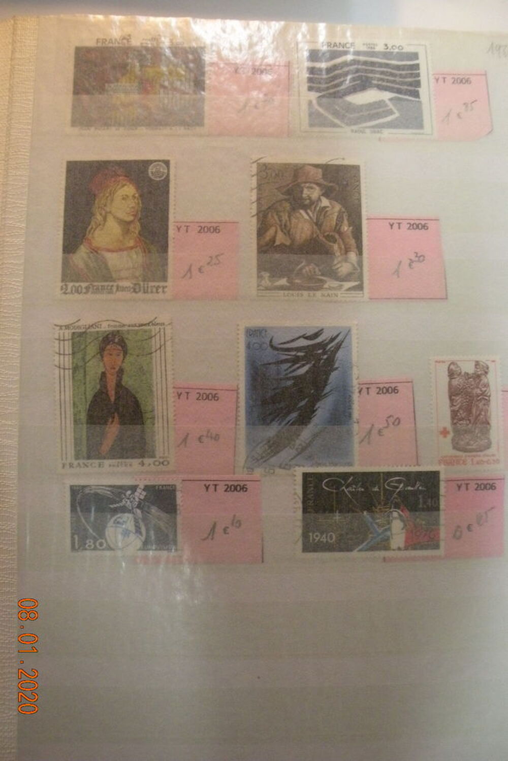 408 Timbres de France 