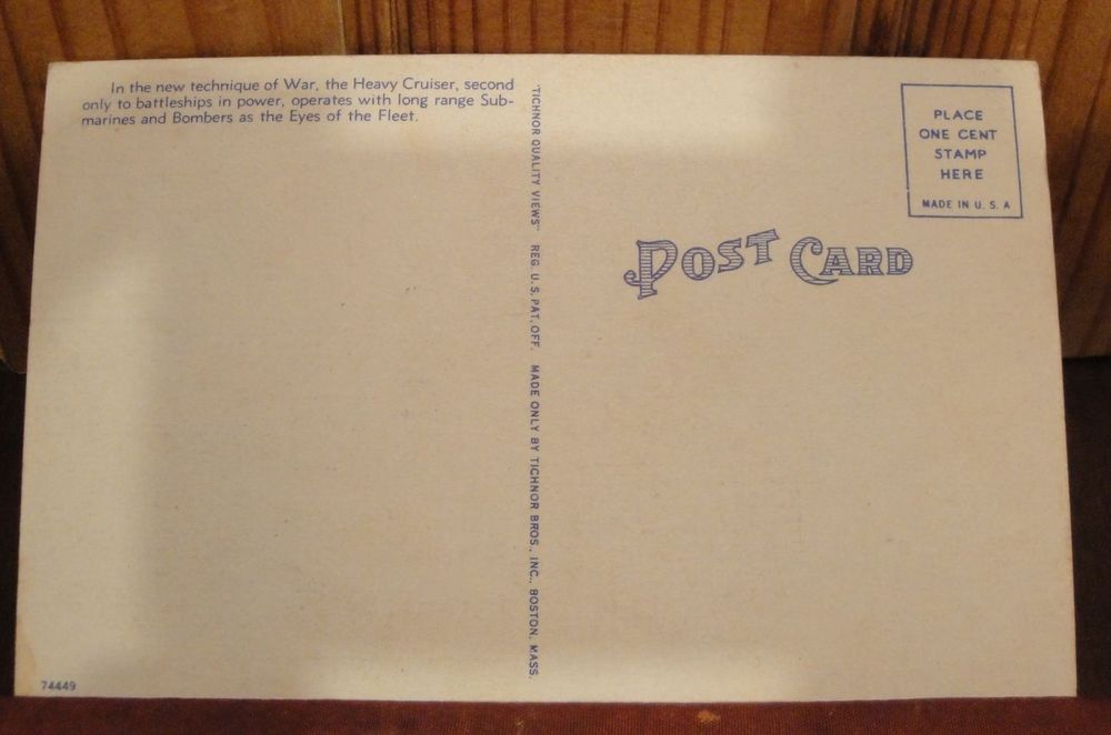 Carte postale vintage US - WW2 