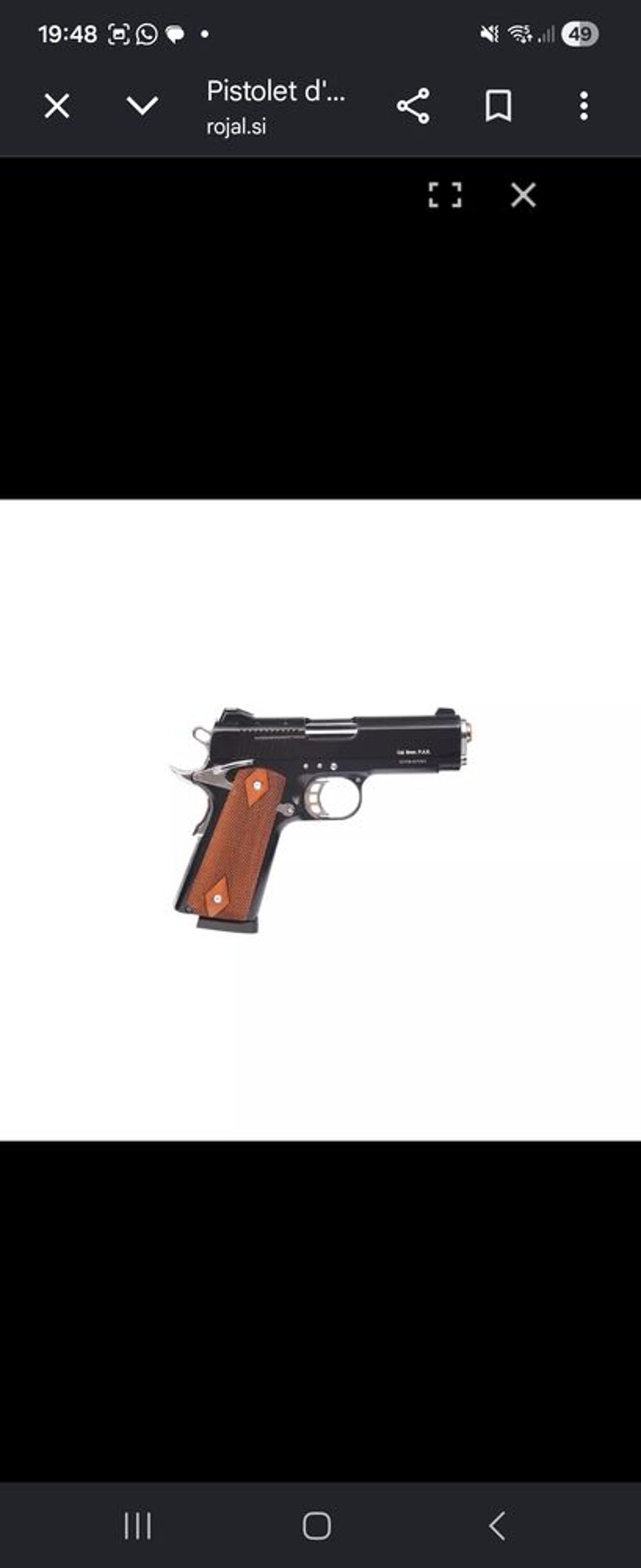 Tr&egrave;s beau colt 1911 Jeux / jouets