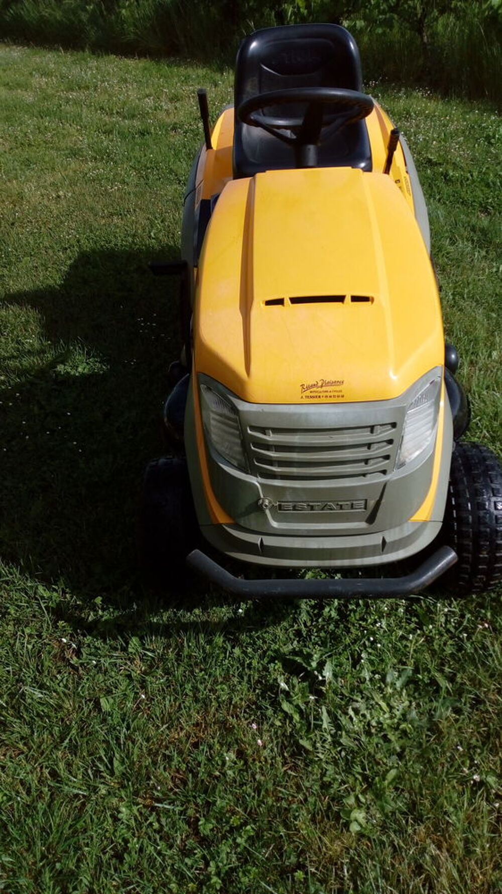 tracteur tondeuse avec ramassage moteur NEUF Jardin