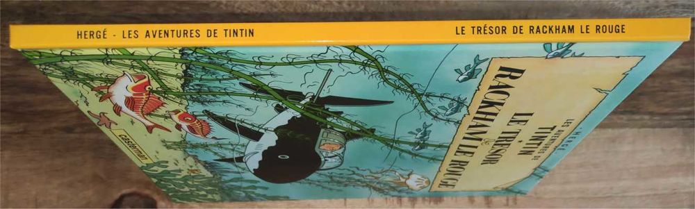 Tintin le tr&eacute;sor de Rackham le Rouge 1993 Livres et BD