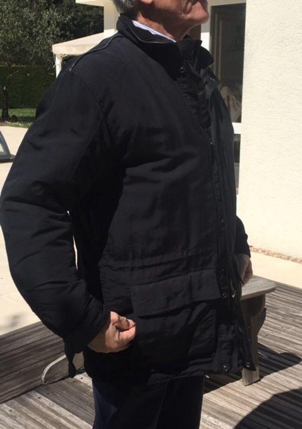 Parka sp&eacute;cial pour motard. Protections int&eacute;gr&eacute;es au v&ecirc;temen Vêtements