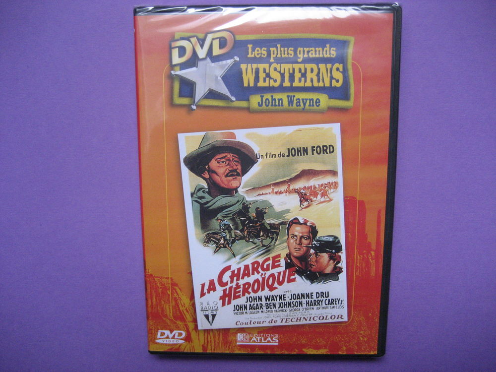 DVD Western " LA CHARGE HEROIQUE " DVD et blu-ray