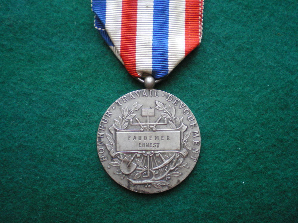 M&eacute;daille d'Honneur de la Voirie. 
