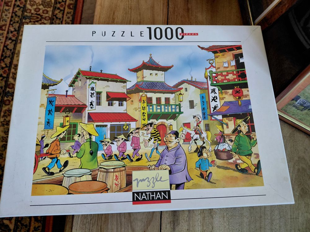 Puzzle 1000 pi&egrave;ces Lucky Luke Jeux / jouets