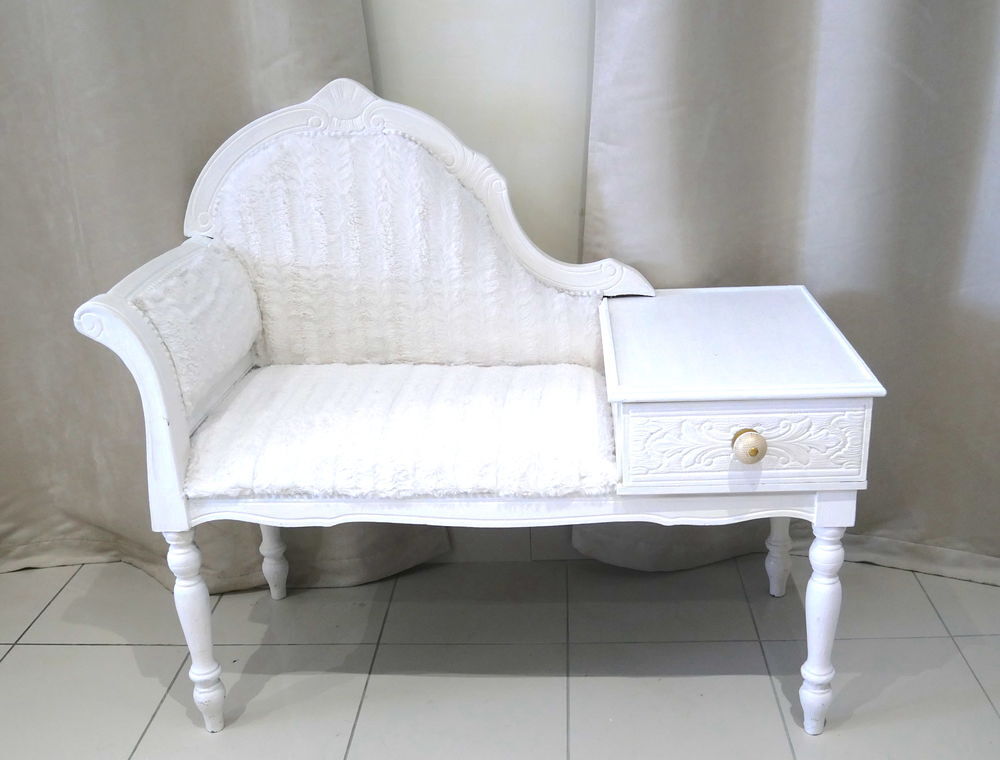 Fauteuil t&eacute;l&eacute;phone meuble d'entr&eacute;e vintage Meubles