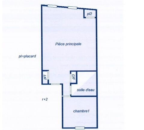  Appartement � louer 2 pi�ces 51 m�