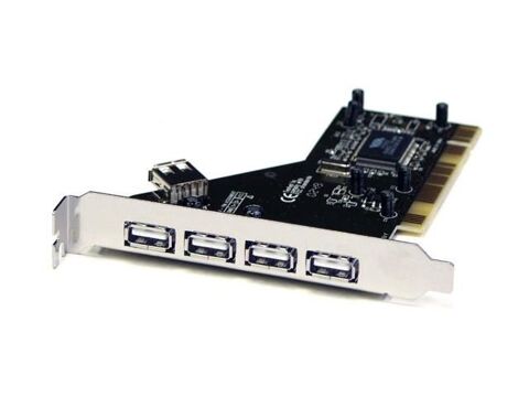 Carte PCI USB2.0  avec 4 ports 8 Milhaud (30)