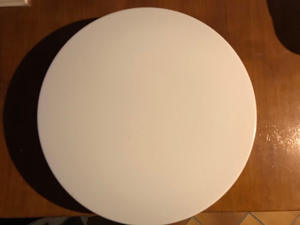 plafonnier rond plastique Décoration