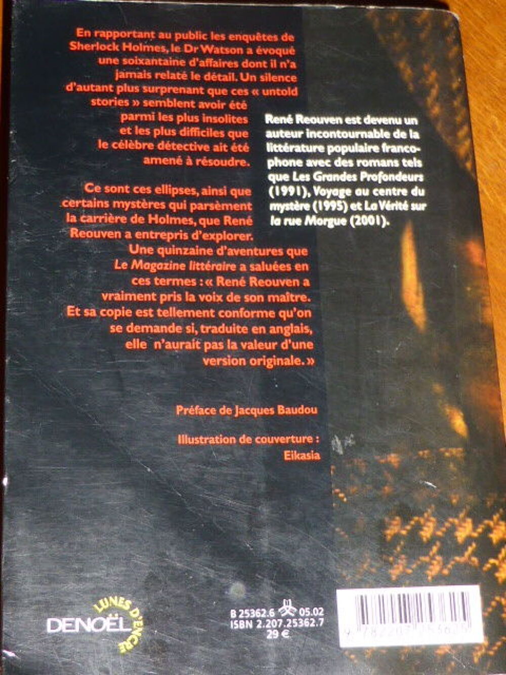 Histoires secr&egrave;tes de Sherlock Holmes Ren&eacute; REOUVEN Livres et BD