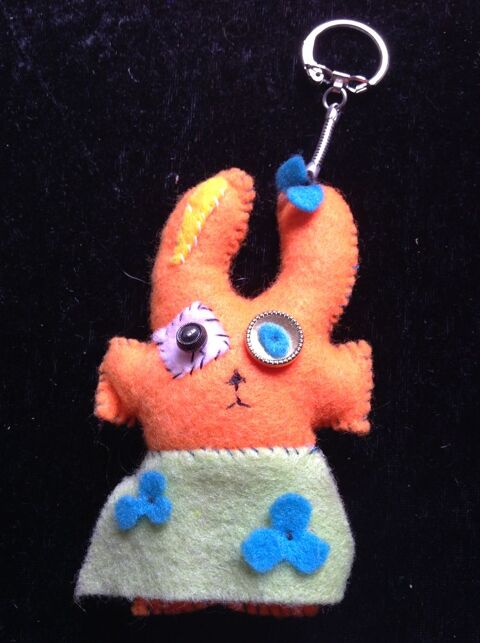 PORTE CL PERSONNAGE ORANGE H 12cm Largeur 7cm Envoi Possibl 2 Trgunc (29)