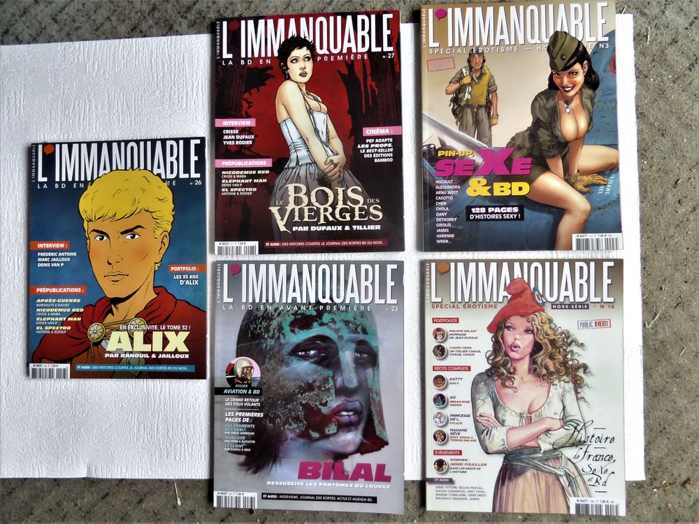 bandes dessinees L IMMANQUABLE Livres et BD