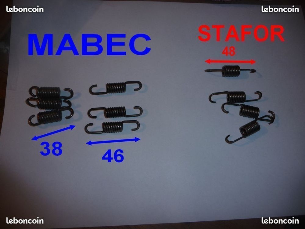 Ressorts d'embrayage motoculteur motobineuse.
Jardin