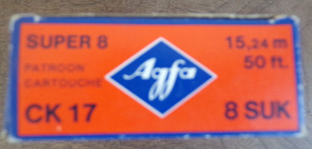 Agfacolor super 8 Agfa film inversible en couleurs CK 17 Photos/Video/TV
