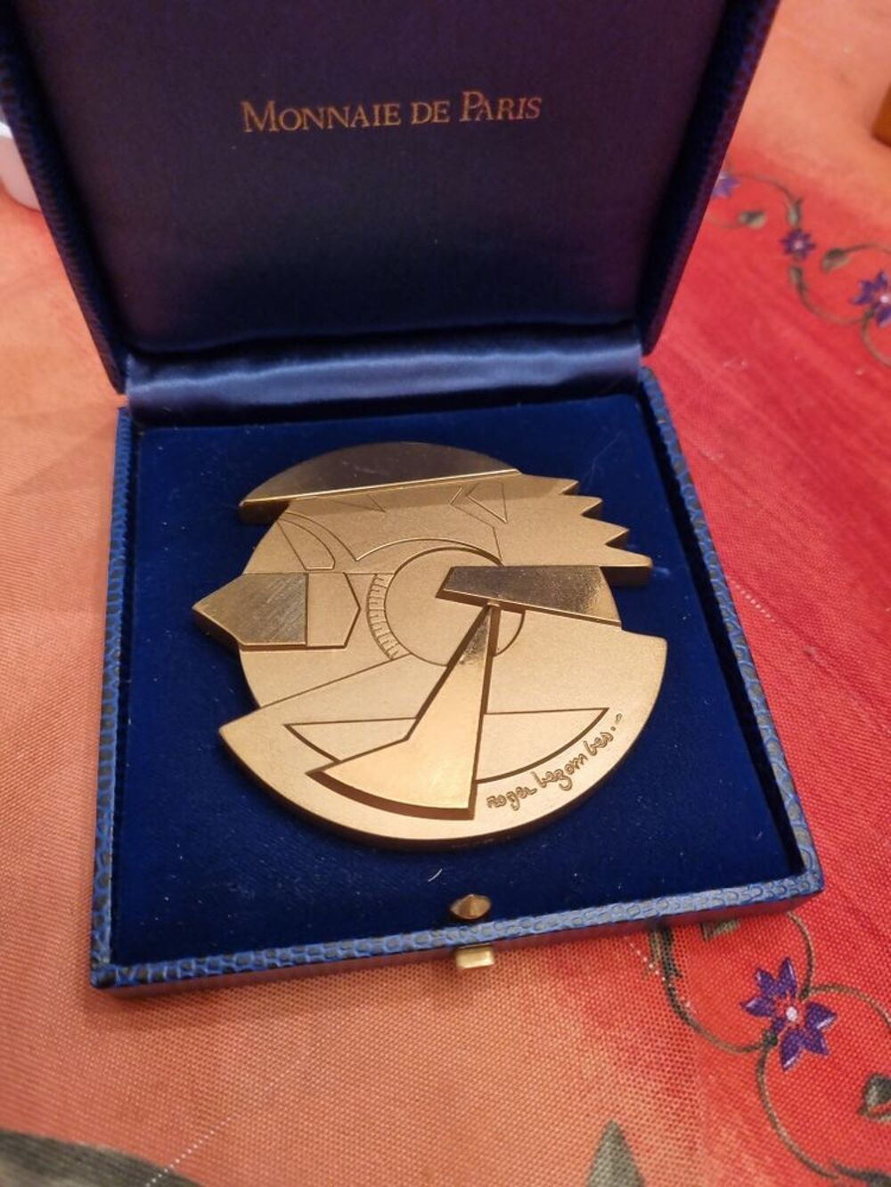 m&eacute;daille Roger bezombes 