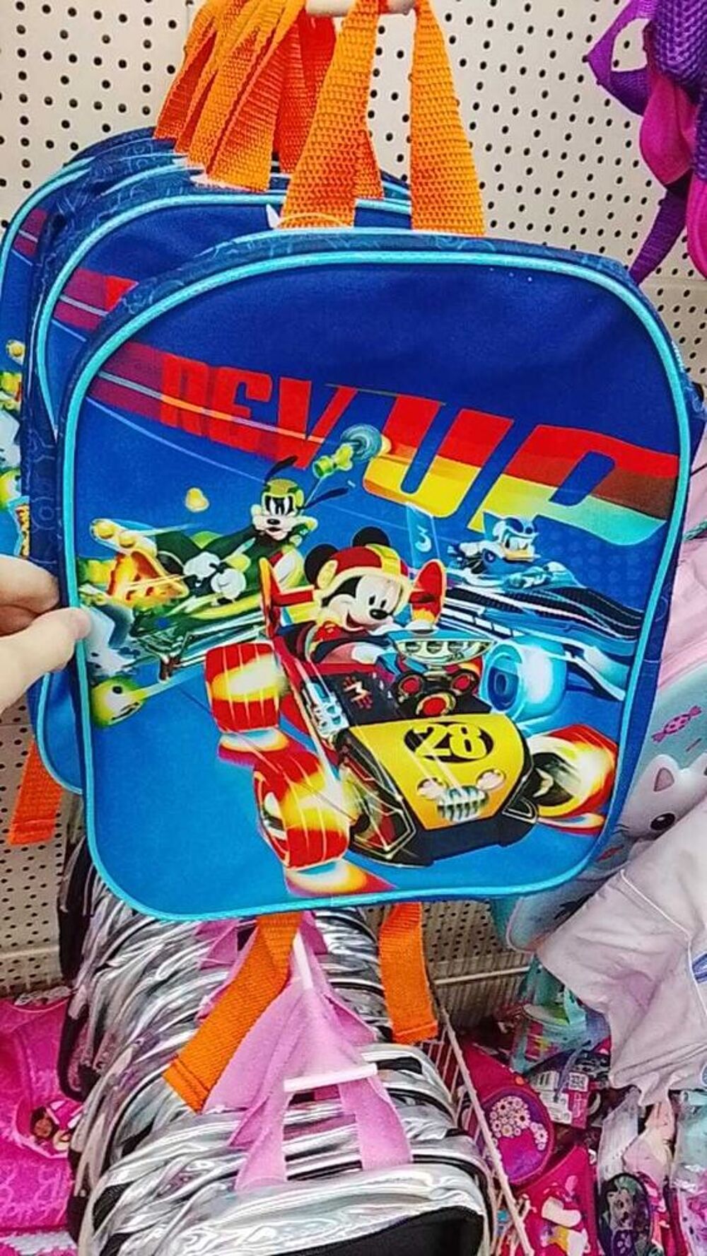 cartable mickey mousse disney neuf encore &eacute;tiquetter maternelle Vêtements enfants