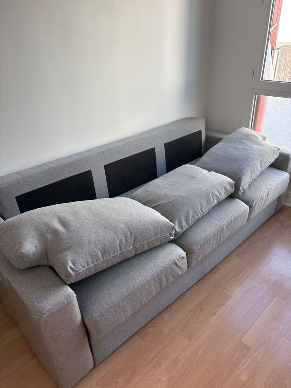 Canap&eacute; Barslov Ikea gris Meubles