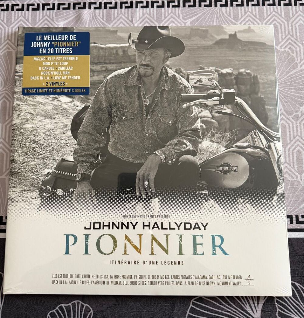 Johnny HALLYDAY " Vinyl " CD et vinyles