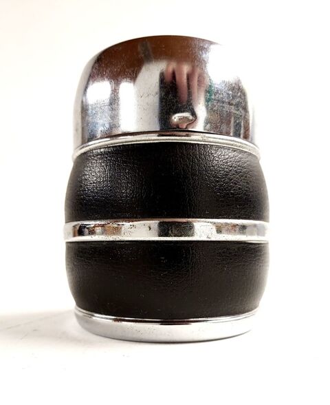 Pot � tabac ou cigarettes chrom� vintage 8 Montigny-aux-Amognes (58)