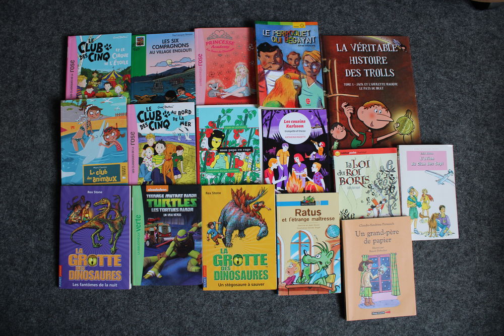 Livre pour enfant et adolescent 
Livres et BD