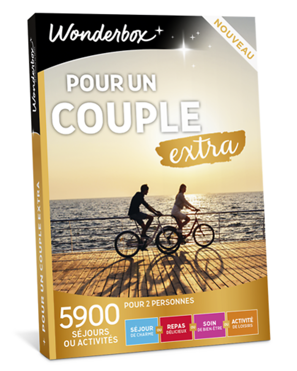 Coffret Wonderbox : Pour un couple extras Billetterie