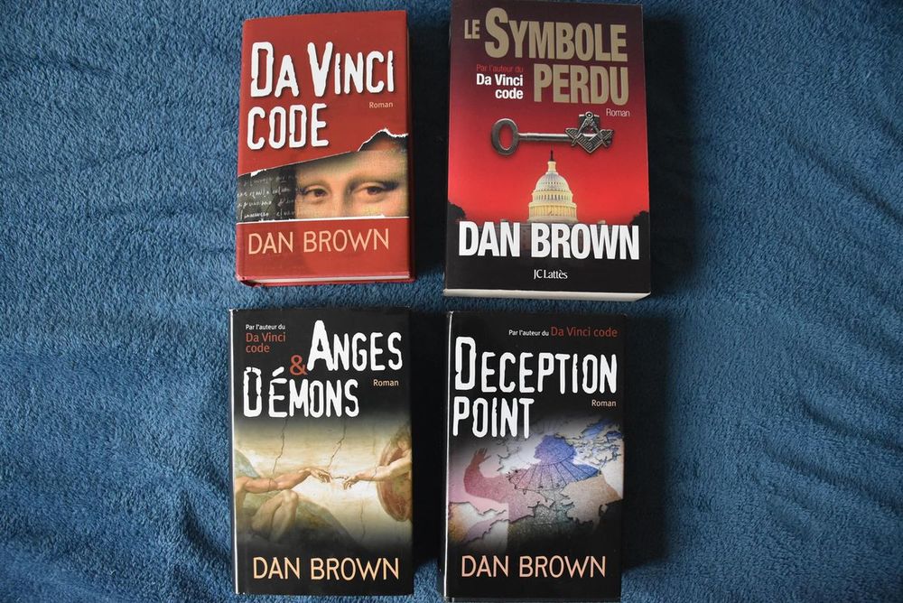 4 livres Dan Brown Livres et BD