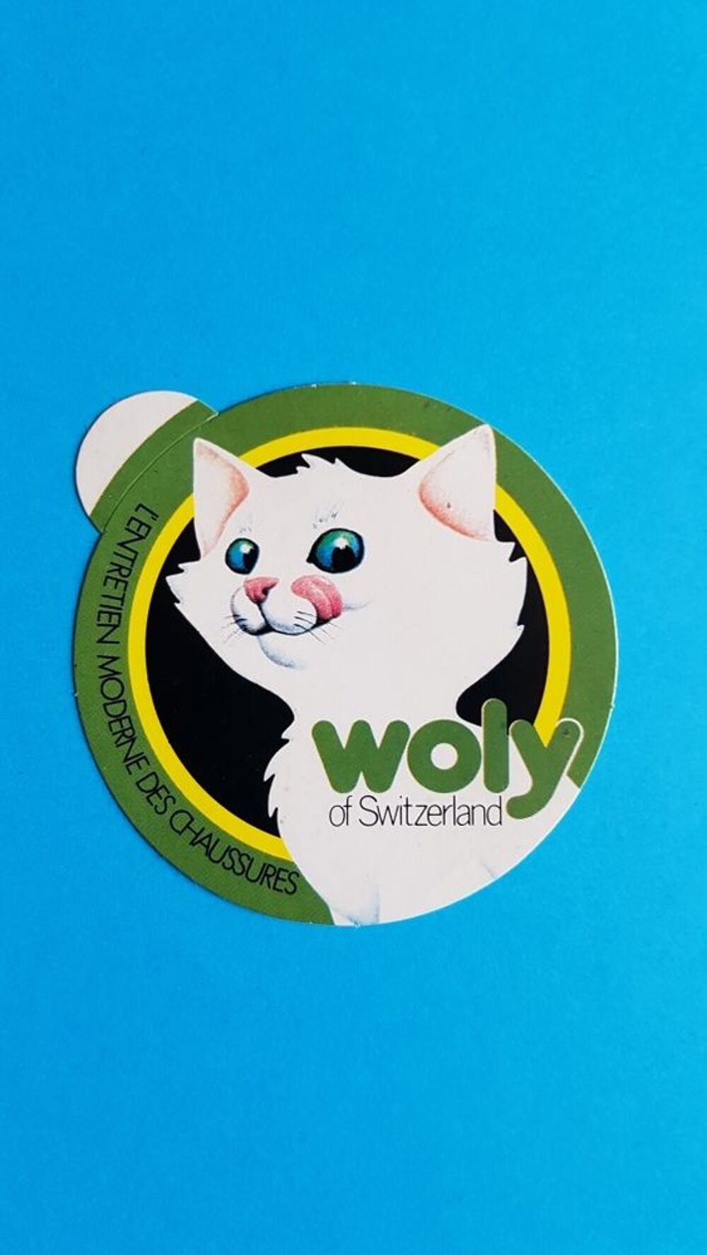 AUTOCOLLANT WOLY * LE CHAT 