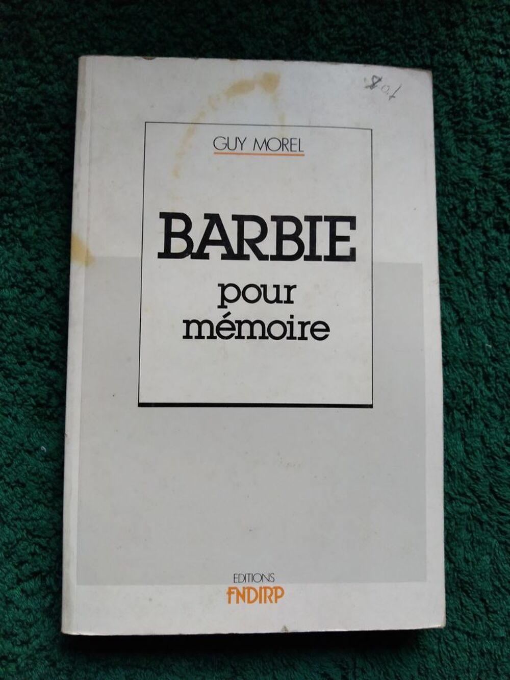 livre barbie pour m&eacute;moire Livres et BD