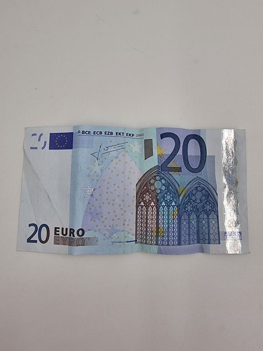 Ancien billet de banque de 20€ (euros) 
